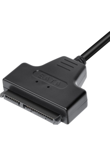 Deepfox Çift USB 2.0 Sata 3 2.5 Inç Sabit Sürücü Kablosu Sabit Disk Sürücüsü Adaptör Kablosu SSD (Yurt Dışından) fırsatları
