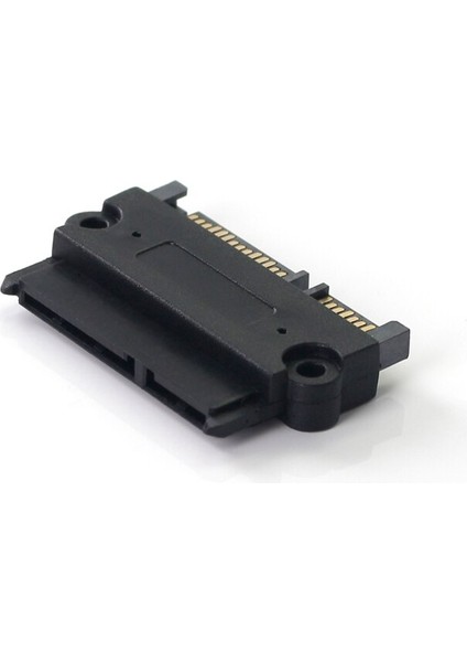 Ult-En Iyi Adaptör Sata Erkek - Kadın Genişletici Sata 7 + 15 22P Erkek - Sata 7 + 15 22P Dişi Konnektör Dönüştürücü Siyah (Yurt Dışından)