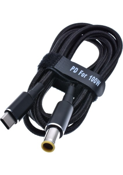 65W 90W 100W USB C Tip C Erkek Dc7.9x 5.5mm Erkek Pd Şarj Cihazı Konnektör Adaptör Kablosu Lenovo T60 T60P T61 T61P X60 (Yurt Dışından)