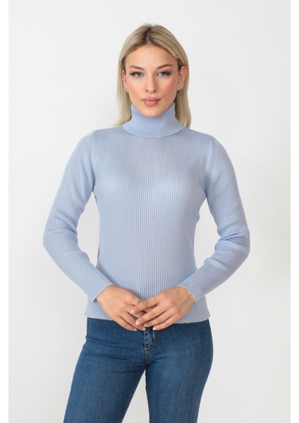 Basıc Balıkçı Yaka Kazak