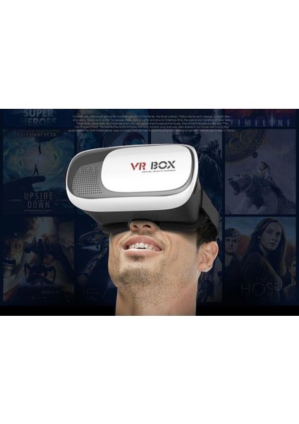 Vr-Box 3D Sanal Gerçeklik Gözlüğü Akıllı Gözlük fırsatları
