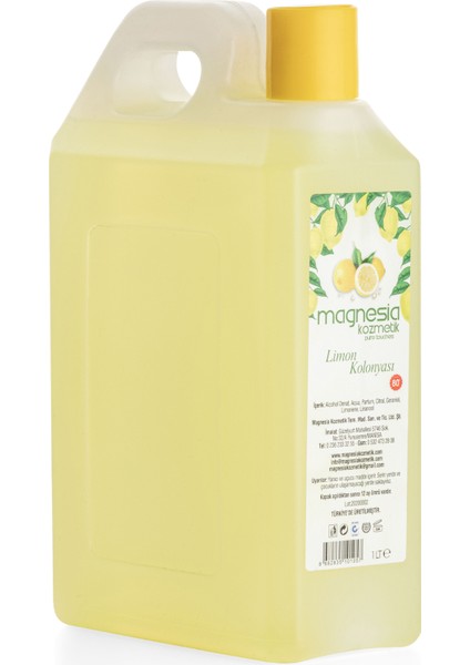 80 C Limon Kolonyası Özel Seri 900 ml Çanta