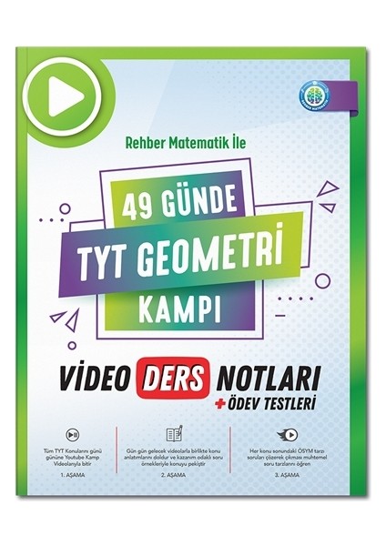 Rehber Matematik ve Rüştü Hoca ile 49 Günde TYT Kamp Kitapları 4'lü Set