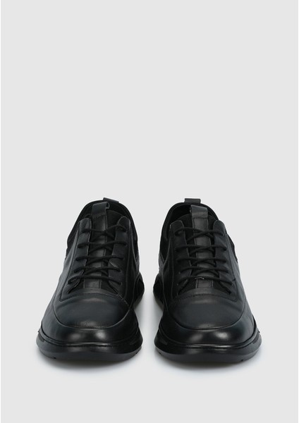 Siyah Deri Erkek Ayakkabı modelleri