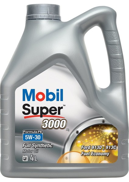 5W30 Fe Full Synthetic Motor Yağı 4 Litre