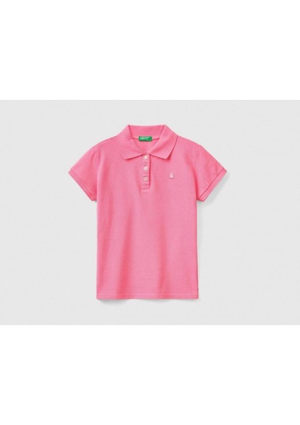 BNT-G-3WG9C300O-23Y Kız Çocuk Polo Yaka T-Shirt