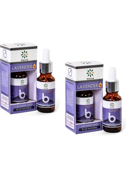 Lavanta Yağı %100 Doğal 2'li Set