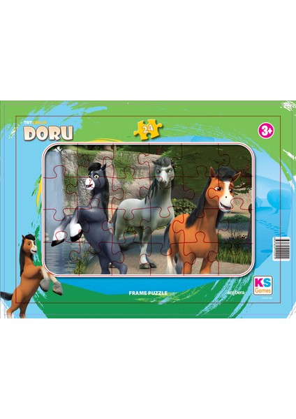 KS Games Doru 24 Parça Frame Puzzle DORU704-1