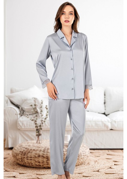 Kadın Satenpijama Takım