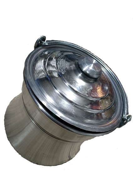 Alüminyum Bakraç 33 cm İnce Belli Yoğurt Bakracı Süt Bakracı