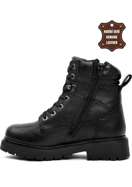 Hammerjack 102 18501-G Kadın Düz Bot Siyah modelleri