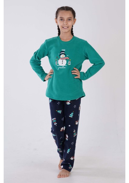 Kız Çocuk Polar Uzun Kol Pijama Takım fiyatları