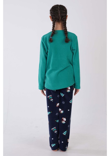 Kız Çocuk Polar Uzun Kol Pijama Takım fırsatları