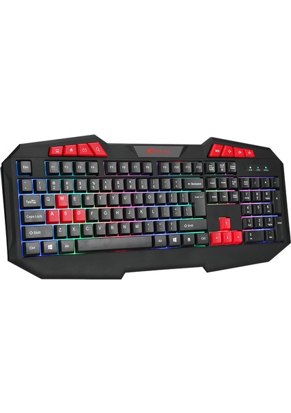 Oyunlar Için Tasarlanmış Renkli LED Rgb Aydınlatmalı Profesyonel Gaming Mouse ve Klavye Oyuncu Seti