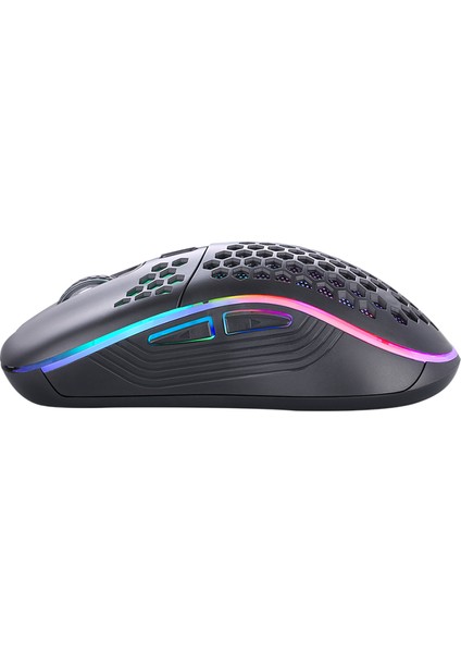 Gaming Oyuncu Mouse, (Rgb Led, 800'DEN 6400'E Ayarlanabilir Dpı, 1.5metre, Programlanabilir 7 Tuşlu)