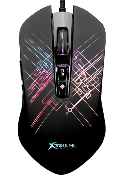 Profesyonel Oyuncular Için 7 Tuşlu Rgb LED Aydınlatmalı, Pro Gaming Oyuncu Mouse (1.7 Metre Kablo)