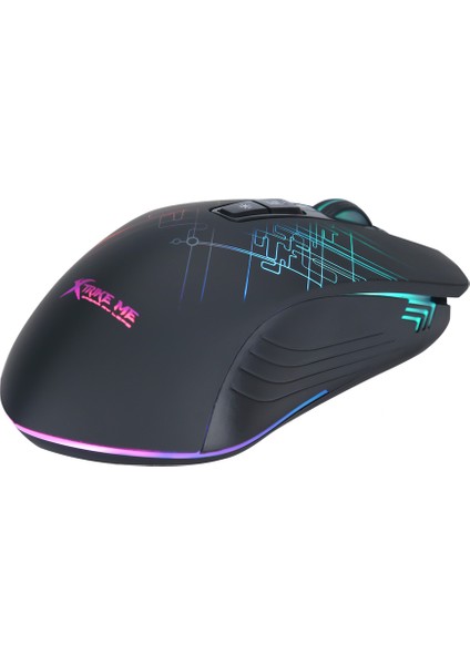 Profesyonel Oyuncular Için 7 Tuşlu Rgb LED Aydınlatmalı, Pro Gaming Oyuncu Mouse (1.7 Metre Kablo)