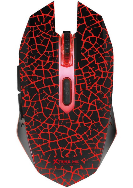 Oyunlarda Mükemmel Kontrol Için 6 Tuşlu 7 Renkli Rgb LED Ileri Geri Tuşlu Pro Oyuncu Gaming Mouse