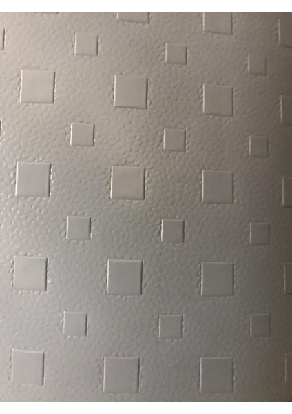 NET Oto Zemin Kaplama 2m X 10m DAMA Desenli Pvc Oto Yer Döşemesi gri