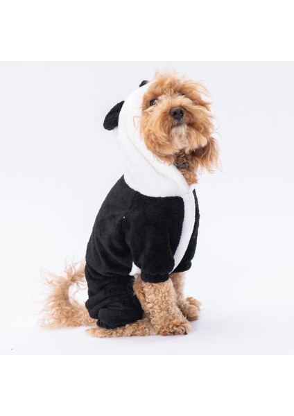 Panda Peluş Tulum Kedi Köpek Tulumu Kedi Köpek Kıyafeti Kedi Köpek Elbisesi