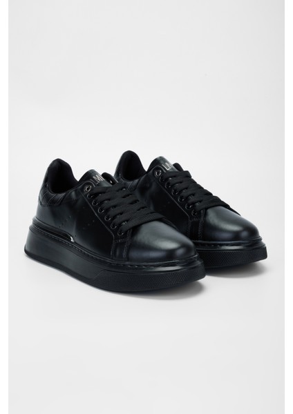 Erkek Siyah Vegan Sneakers & Spor Ayakkabı 804 645 Erk Ayk SK23/24 fiyatları