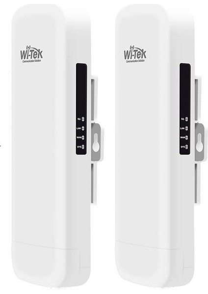 Wı-Tek WI-CPE513P-KIT V3 13DBI 300MBPS 5ghz 5km Harici Access Point 2-Li Set