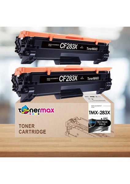 Hp Laserjet Pro Mfp M225DN Muadil Toner 2'li Paket / CF283X / M225DN