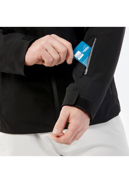 Wedze Erkek Su Geçirmez - Sıcak Tutan Kayak Montu - Sarı - 10°C