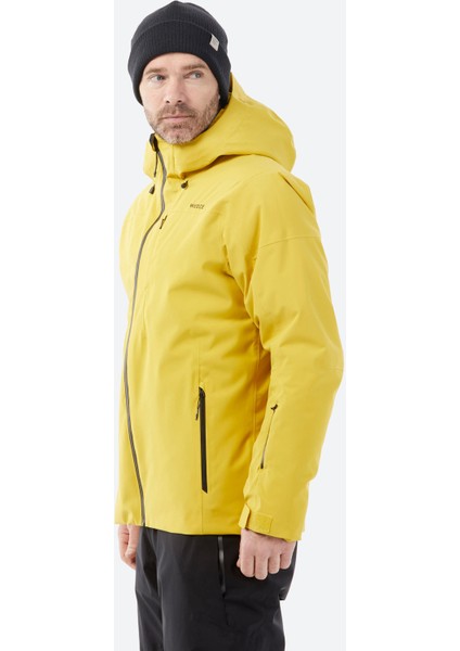 Wedze Erkek Su Geçirmez - Sıcak Tutan Kayak Montu - Sarı - 10°C indirimleri
