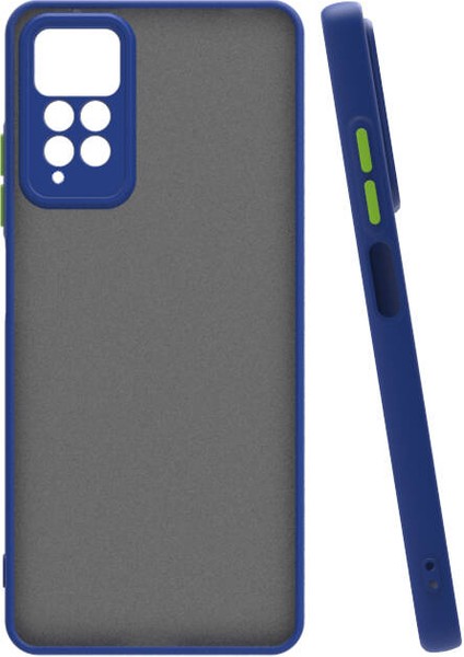 Xiaomi Redmi Note 12 Pro Plus 5g Kılıf Mat Parmak Izi Yapmaz Kamera Korumalı Renkli Tuşlu Sert Silikon Kapak (Hux)