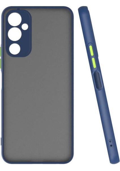 Tecno Pova Neo 2 Kılıf Mat Parmak Izi Yapmaz Kamera Korumalı Renkli Tuşlu Sert Silikon Kapak (Hux)