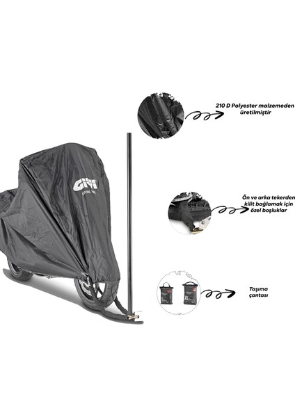 S203 Motosiklet Brandası(Scooter-Motor)