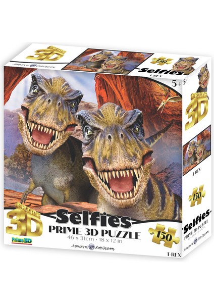 - T-Rex Selfie 150 Parça Puzzle 20899