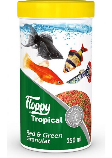 Tropıcal Red&green Granulat 250 ml