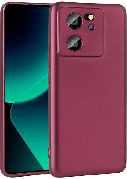 Xiaomi Mi 13T Pro Kılıf Yumuşak Dokulu Soft Esnek Ince Mat Renkli Lüks Premier Silikon Kapak