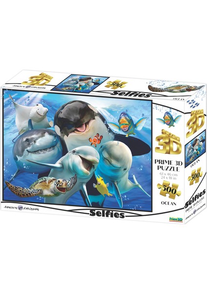 - Okyanus Selfie 500 Parça Yetişkin Puzzle 10059