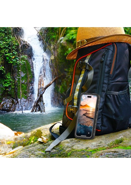 iPhone 15 Kılıf 1-1WATERPROF Kar Kamp Outdoor Su Geçirmez Kılıf