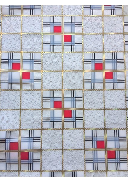 ŞEFFAF DESENLİ MASA ÖRTÜSÜ 1,4 mm 80 cm X 200CM