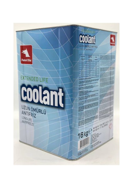 Petrol Ofisi Extended Life Coolant Kırmızı Antifriz 16KG Konsantre