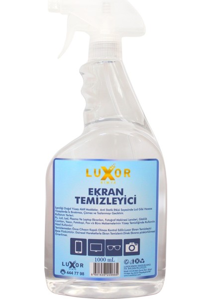 Kimya Spreyli 1 Litre Ekran Temizleyici