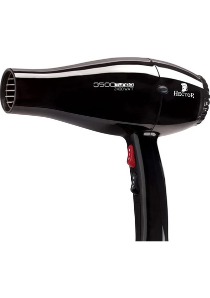 Profesyonel Fön Makinesi 3500 Turbo-Siyah
