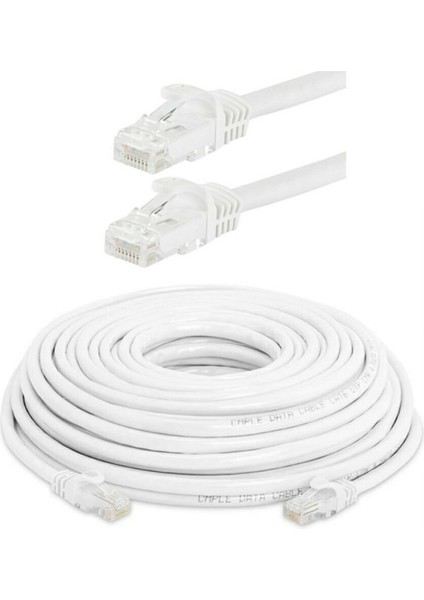 Cat6 Network Internet Ethernet Bilgisayar Kablosu RJ45 - RJ45 5 Metre Patch Kablo