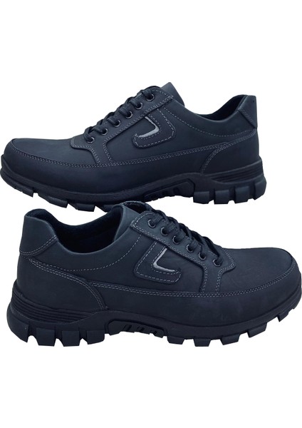 Erkek Bağcıklı Deri Crazy Siyah Termo TABAN-120-SİYAH modelleri