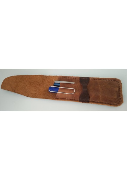 Gerçek Deri Özel Kalemleriniz Için Kalemlik 2 x 3 Kalem Için 27 cm 6 cm Hy fırsatları