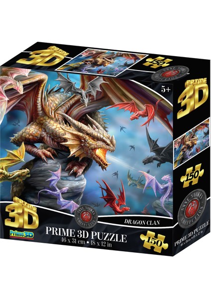 - Dragon Clan 150 Parça Puzzle 10940