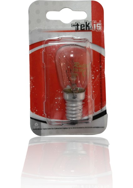 Tuz Lambası Ampulü E14 Şeffaf Ampul 15W ( Buzdolabına Uygundur ) modelleri