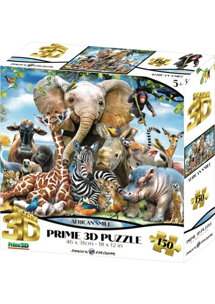 - Afrika Smile 150 Parça Puzzle 10873