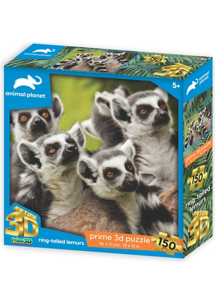 - Lemurlar 150 Parça Puzzle 10895