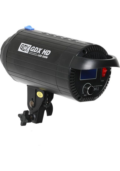 HD-200W LED Video Işığı 2'li Full Set (140 Octagon Softbox + 260CM Işık Ayağı)