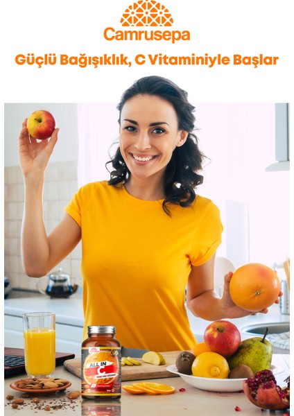 Camrusepa All In C Vitamini 1000 MG | 60 Tablet